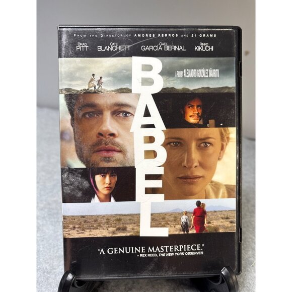 Babel DVD Movie Brad Pitt Cate Blanchett Gael Garcia Bernal Drama Alejandro Gonz - Picture 1 of 2
